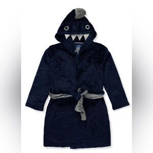 Only Boys Kids Shark Hooded Robe